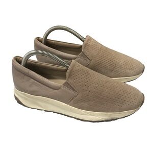 Naturalizer Selah turtle dove suede leather slip on sneakers